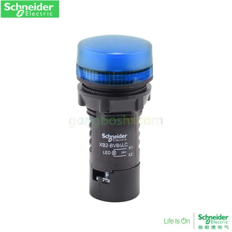 Schneider XB2 indicator XB2-BVB6LC LED | 24VAC/DC | Blue | 22mm online Schneider XB2 indicator XB2-BVB6LC LED | 24VAC/DC | Blue | 22mm online